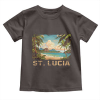 Saint Lucia Toddler T Shirt St. Lucia Beach Trip