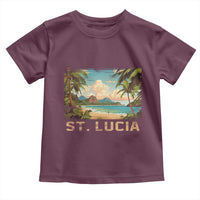 Saint Lucia Toddler T Shirt St. Lucia Beach Trip