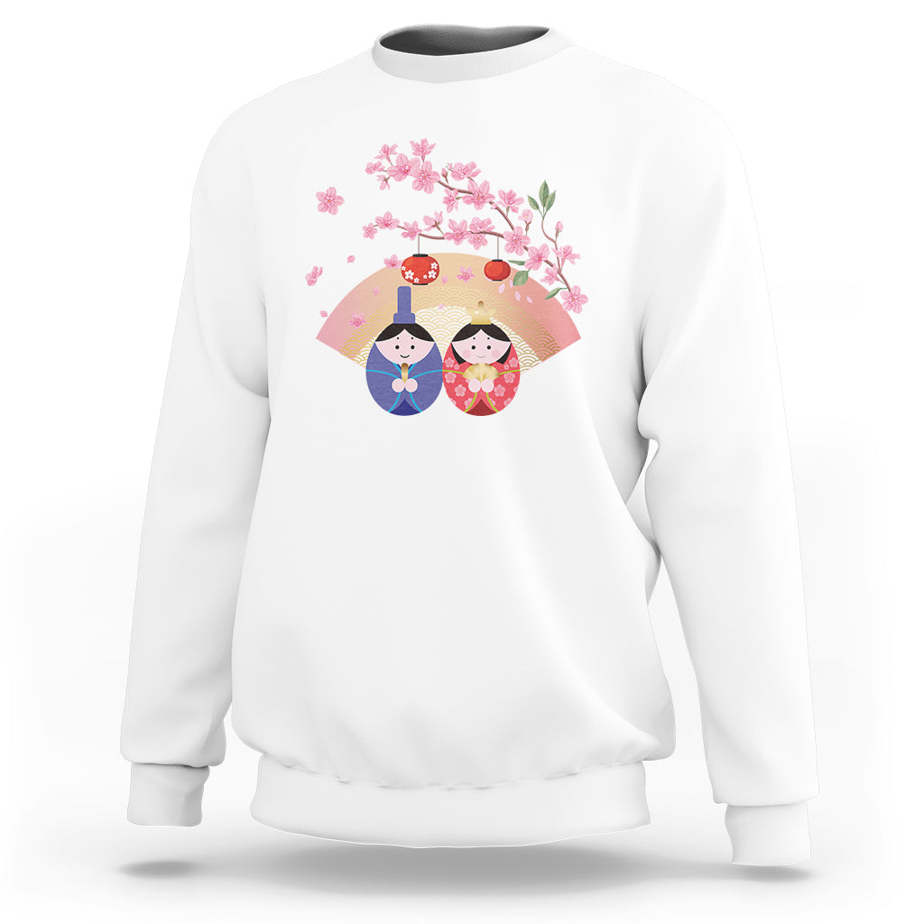 Hina Matsuri Sweatshirt Japanese Doll Festival Japan Girl's Day - Wonder Print Shop