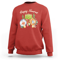 Happy Nowruz Sweatshirt Kurdistan & Pakistan And Iran New Year Haft-Seen - Wonder Print Shop