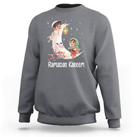 Cute KId Ramadan Kareem Mubarak Islam Sweatshirt - Wonder Print Shop