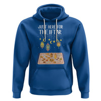 Ramadan Hoodie Just Here For The Iftar Islam Islamic - Wonder Print Shop