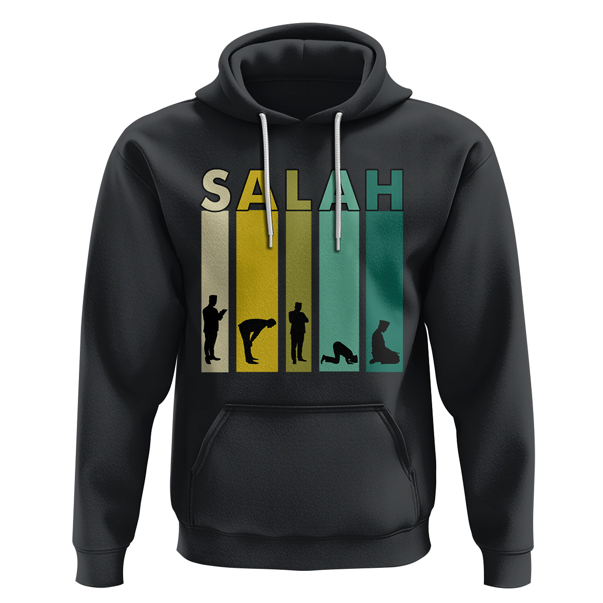 Islam Hoodie Salah Prayer Muslim Ramadan Kareem Islamic - Wonder Print Shop