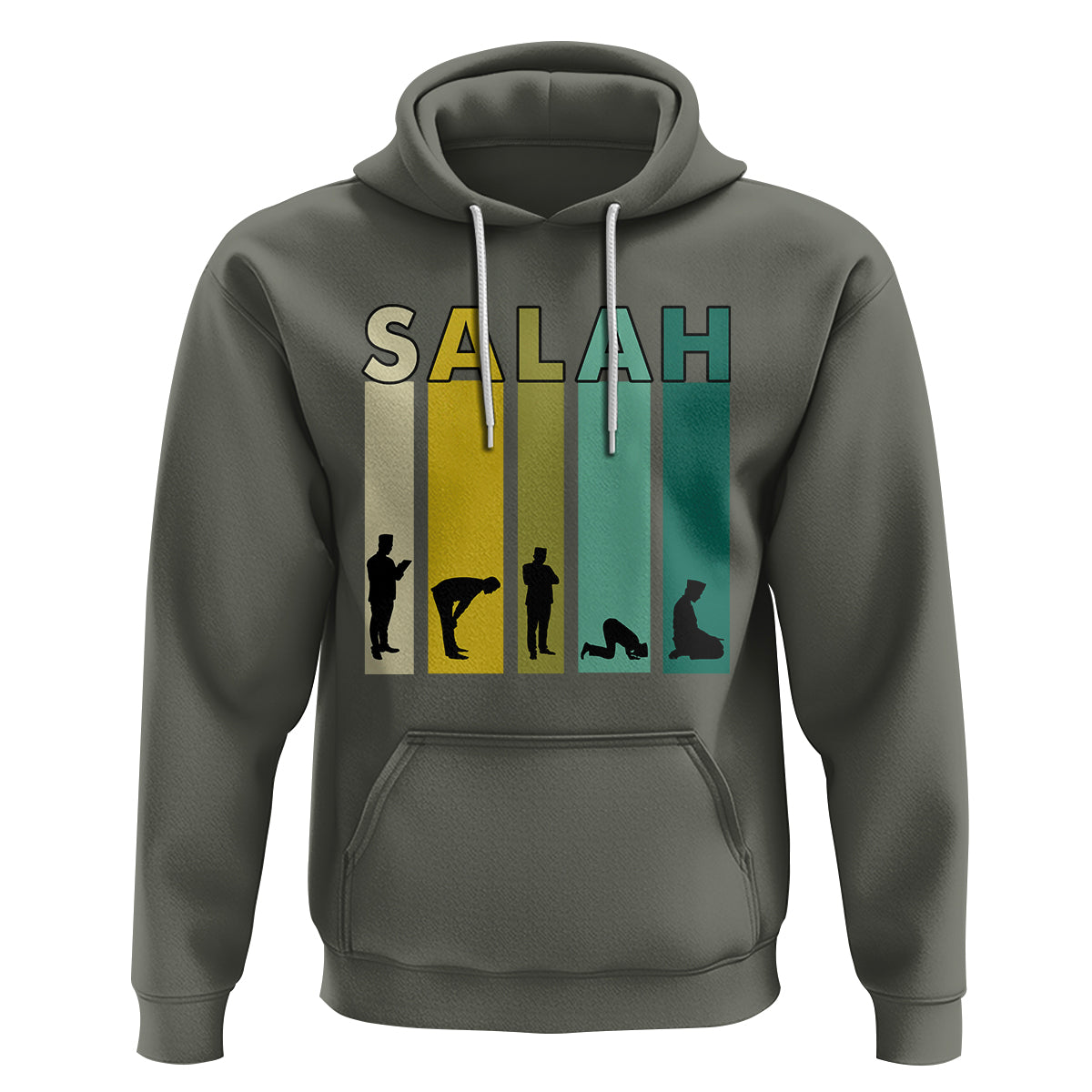 Islam Hoodie Salah Prayer Muslim Ramadan Kareem Islamic - Wonder Print Shop
