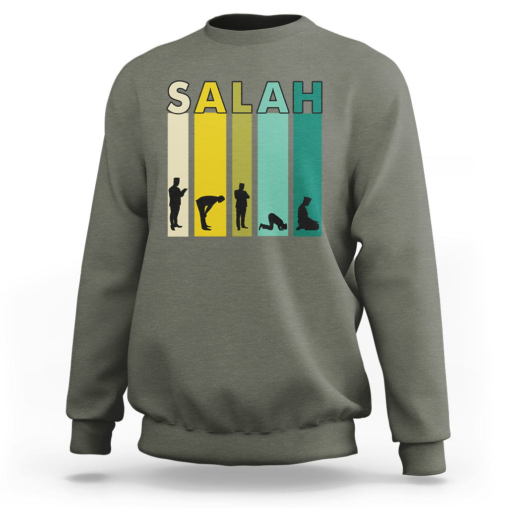Islam Sweatshirt Salah Prayer Muslim Ramadan Kareem Islamic - Wonder Print Shop