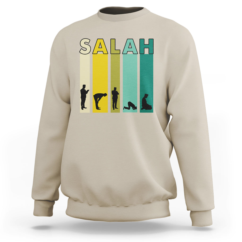 Islam Sweatshirt Salah Prayer Muslim Ramadan Kareem Islamic - Wonder Print Shop