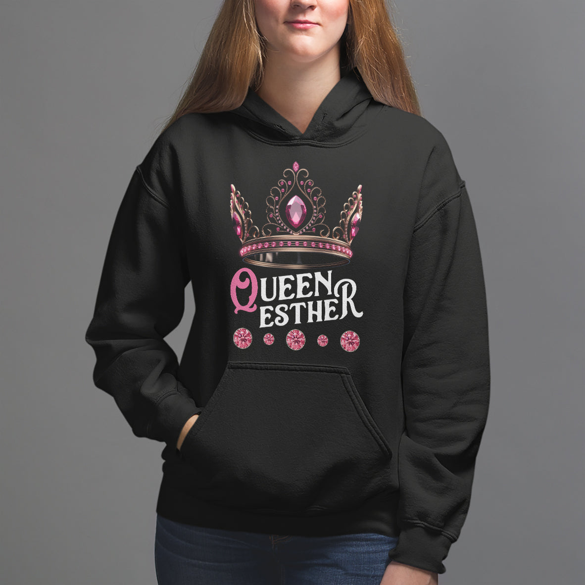Purim Holiday Hoodie Queen Esther Jewish Israel Feast - Wonder Print Shop