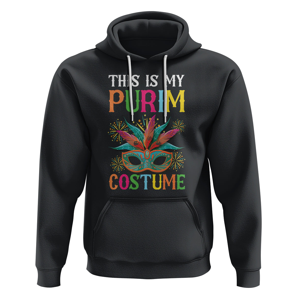 This Is My Purim Costume Jewish Israel Feast Hoodie