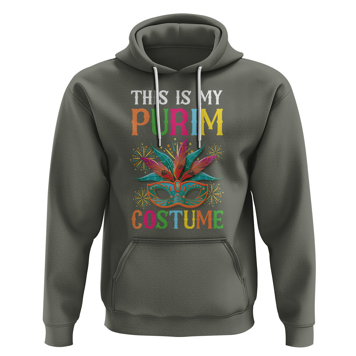 This Is My Purim Costume Jewish Israel Feast Hoodie - Wonder Print Shop