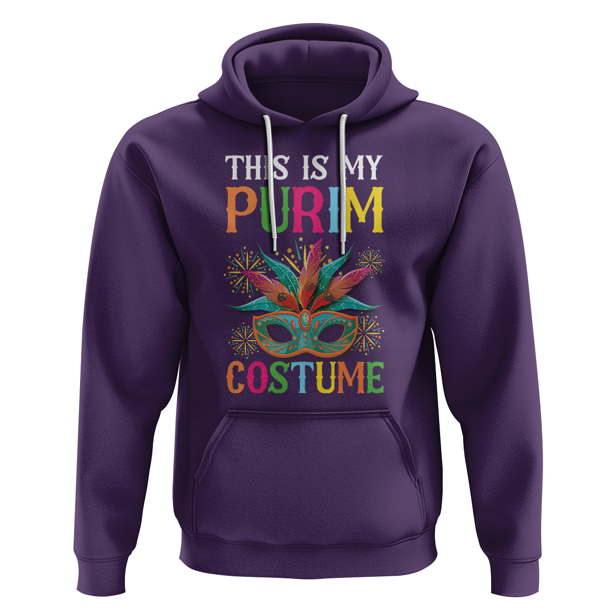 This Is My Purim Costume Jewish Israel Feast Hoodie - Wonder Print Shop
