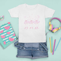 Funny Halloween Skeleton Ballet Dancing Ballerina T Shirt For Kid - Wonder Print Shop