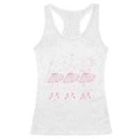 Funny Halloween Skeleton Ballet Dancing Ballerina Racerback Tank Top