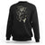 Halloween Mermaid Sweatshirt Mermaid Skeleton Spooky Season In Ocean - Wonder Print Shop