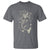 Halloween Mermaid T Shirt Mermaid Skeleton Spooky Season In Ocean - Wonder Print Shop
