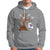 Halloween Bookaholic Hoodie Cute Ghost Swing Reading Book - Wonder Print Shop