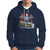 Halloween Gymer Hoodie Make It Happen Skeleton Deadlift Fitness Gym - Wonder Print Shop