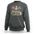 Halloween Gymer Sweatshirt Make It Happen Skeleton Deadlift Fitness Gym - Wonder Print Shop