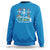 Halloween Gymer Sweatshirt Make It Happen Skeleton Deadlift Fitness Gym - Wonder Print Shop