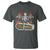 Halloween Gymer T Shirt Make It Happen Skeleton Deadlift Fitness Gym - Wonder Print Shop