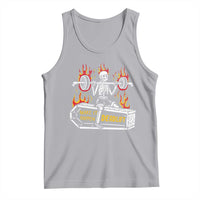 Halloween Gymer Tank Top Make It Happen Skeleton Deadlift Fitness Gym