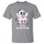 Halloween T Shirt MOO Get Out My Hay Cow Boo Ghost - Wonder Print Shop
