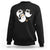 Halloween Cat Lover Sweatshirt Spooky Cute Ghost Costume - Wonder Print Shop
