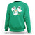 Halloween Cat Lover Sweatshirt Spooky Cute Ghost Costume - Wonder Print Shop