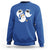Halloween Cat Lover Sweatshirt Spooky Cute Ghost Costume - Wonder Print Shop