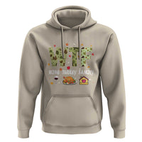 Thanksgiving Hoodie W T F Wine Turkey Family Funny Dinner Fall