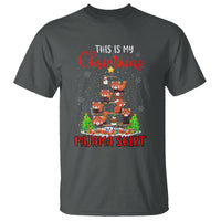 Red Panda Xmas Tree This Is My Christmas Pajama T Shirt - Wonder Print Shop