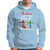 Christmas Begins With Christ Snowman Christian Cross Hoodie - Wonder Print Shop
