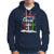Christmas Begins With Christ Snowman Christian Cross Hoodie - Wonder Print Shop