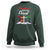 Christmas Begins With Christ Snowman Christian Cross Sweatshirt - Wonder Print Shop