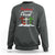 Christmas Begins With Christ Snowman Christian Cross Sweatshirt - Wonder Print Shop
