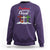 Christmas Begins With Christ Snowman Christian Cross Sweatshirt - Wonder Print Shop