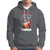 Christmas Begins With Christ Jesus Santa Riding Bicycle Hoodie - Wonder Print Shop