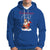 Christmas Begins With Christ Jesus Santa Riding Bicycle Hoodie - Wonder Print Shop