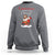 Christmas Begins With Christ Jesus Santa Riding Bicycle Sweatshirt - Wonder Print Shop