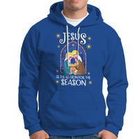 Jesus Is The Reason For The Season Christmas Nativity Hoodie - Wonder Print Shop