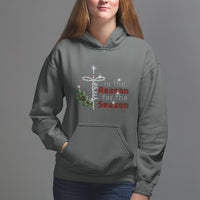 Jesus Is The Reason For The Season Bling Christmas Hoodie - Wonder Print Shop