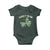 St. Patrick's Day Patriotic America Pride Baby Onesie Lucky To Be American