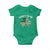 St. Patrick's Day Patriotic America Pride Baby Onesie Lucky To Be American