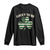 St. Patrick's Day Patriotic America Pride Long Sleeve Shirt Lucky To Be American