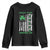 St. Patrick's Day Patriotic America Pride Youth Sweatshirt Lucky To Be American Shamrock Flag