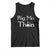 Funny St. Patrick's Day Tank Top Pog Mo Thoin Gaelic Saying Kiss My Ass