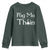 Funny St. Patrick's Day Youth Sweatshirt Pog Mo Thoin Gaelic Saying Kiss My Ass