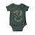 Funny St. Patrick's Day Baby Onesie Kiss Me I'm Scottish