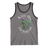 Funny St. Patrick's Day Tank Top Kiss Me I'm Scottish