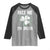 Funny St. Patrick's Day Raglan Shirt Rizz Me I'm Irish