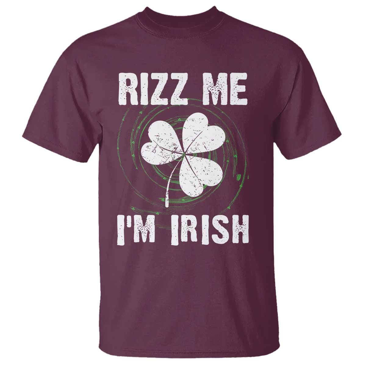 Funny St. Patrick's Day T Shirt Rizz Me I'm Irish